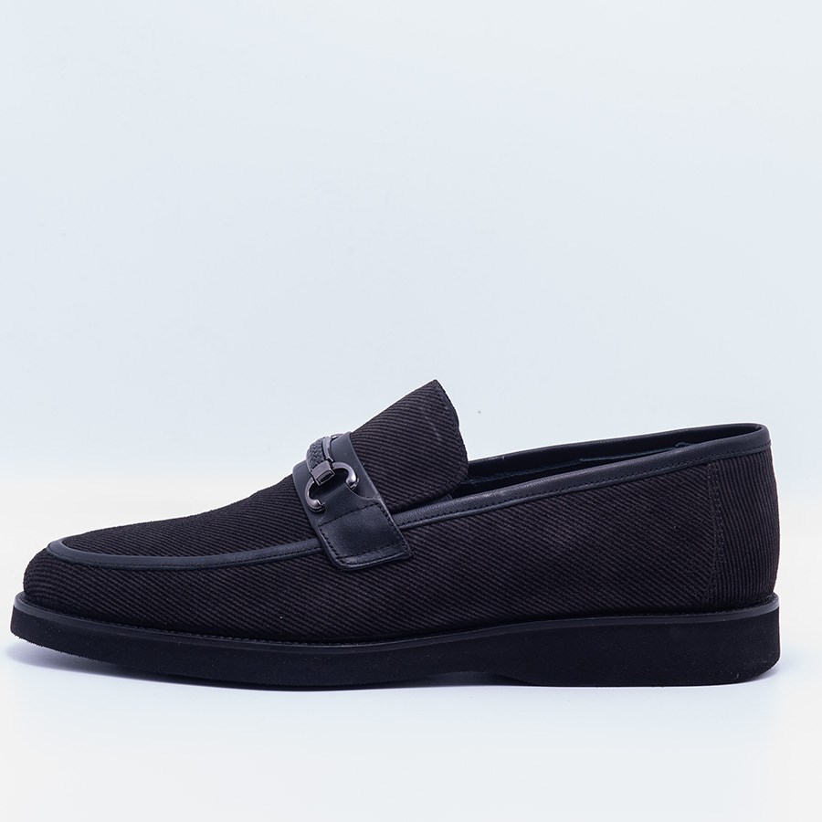 Gusse Alan Erkek Hakiki Süet Deri Loafer Ayakkabı-569