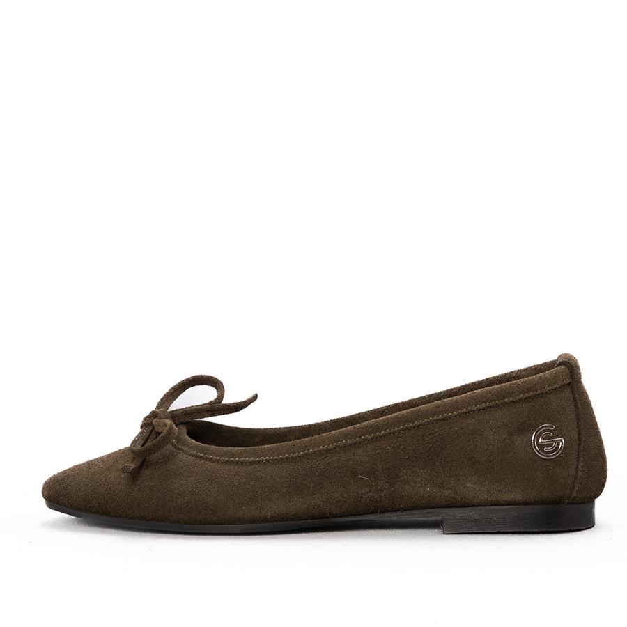 Gusse Asunta Kadın Hakiki Süet Deri Babet K137-2