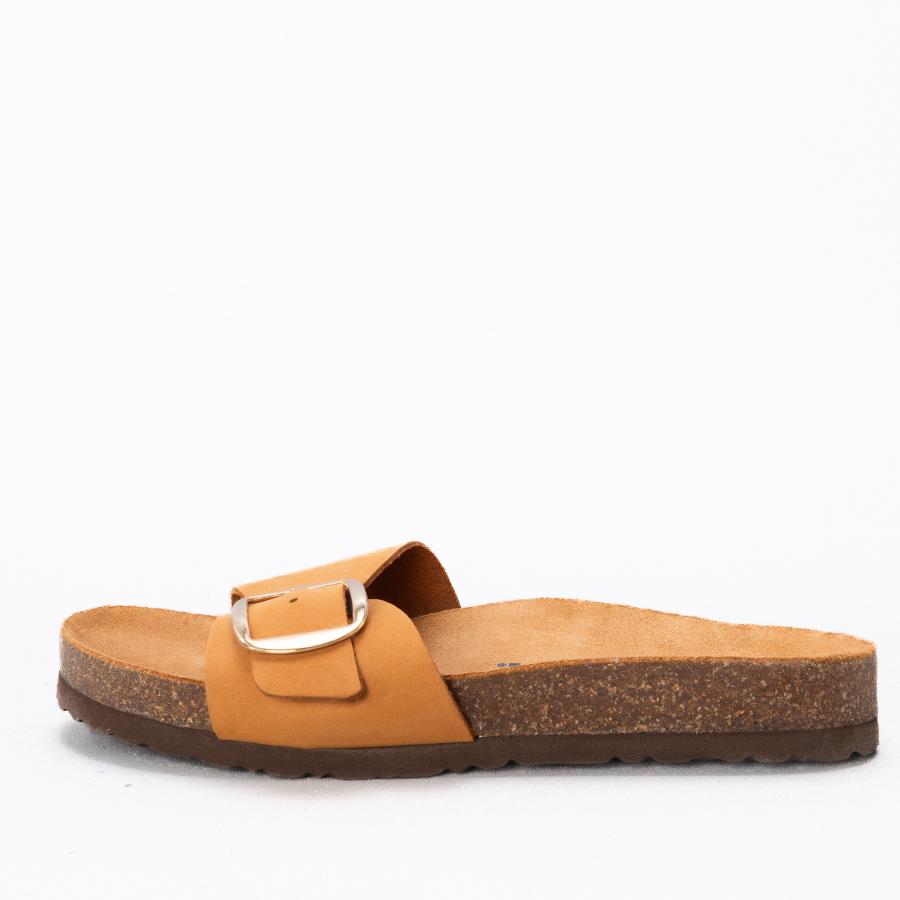 Gusse Cinzia Kadın Hakiki Nubuk Deri Terlik 141714-1