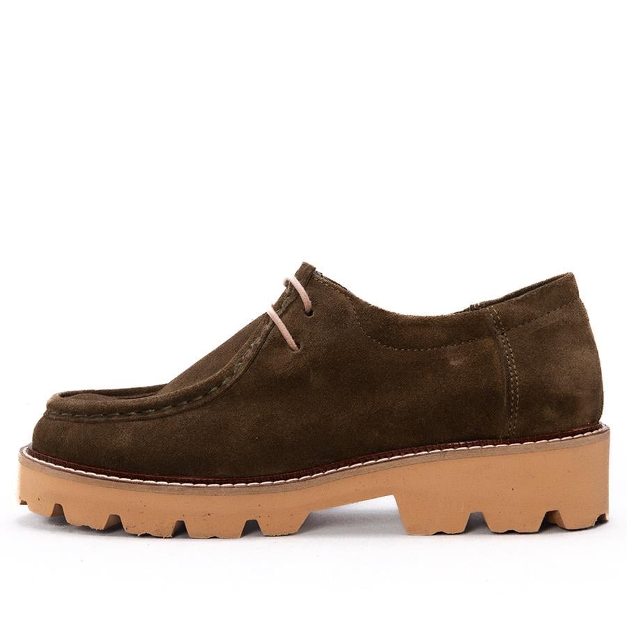 Gusse Greyson Kadın Hakıkı Süet Deri Ayakkabı 141210-2