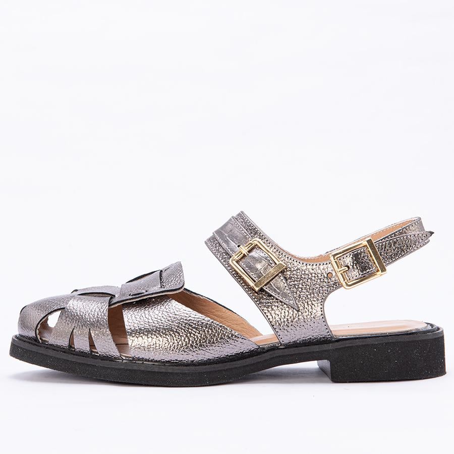 Gusse Kemerlote Kadın Hakiki  Deri Babet K151103