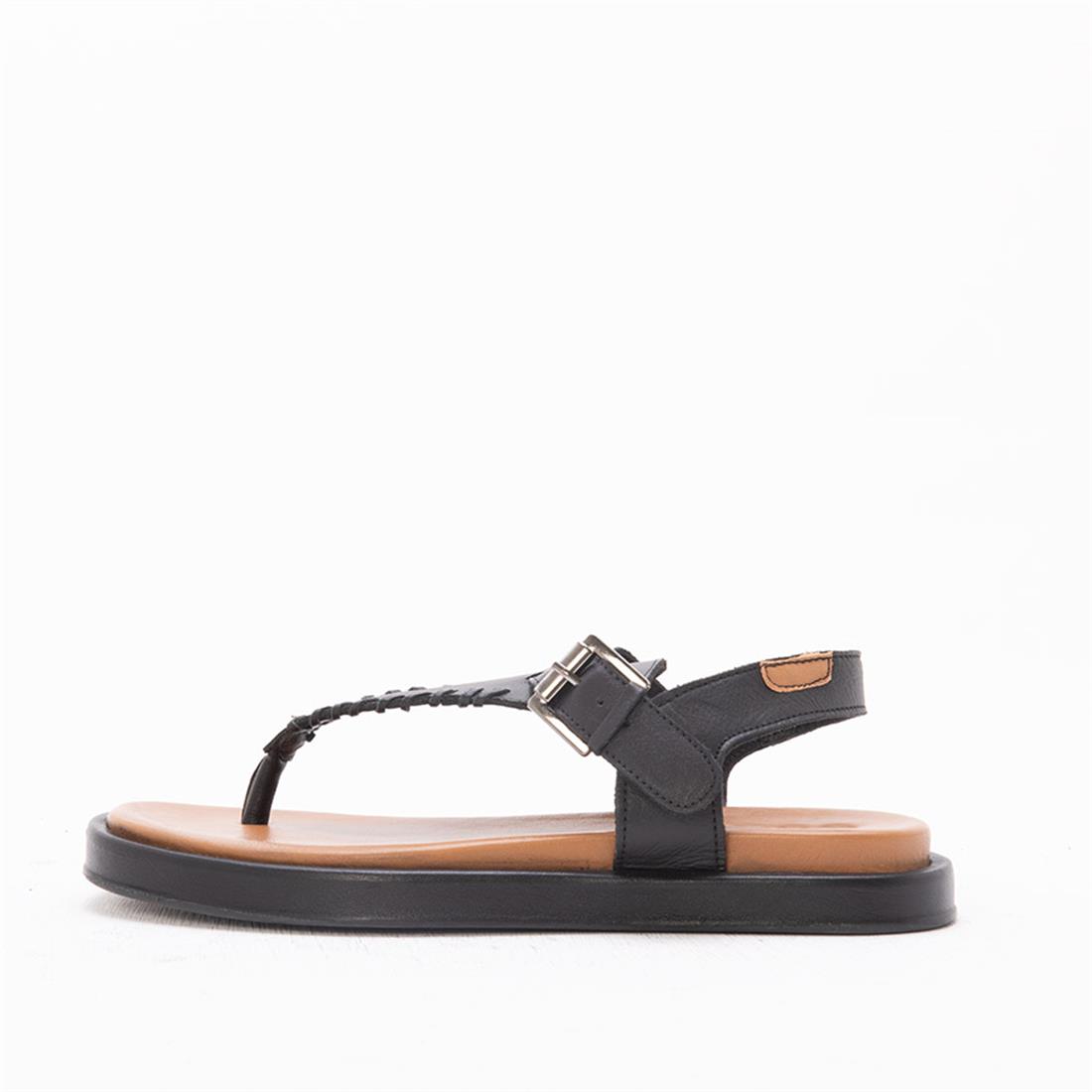 GUSSE KIRA KADIN HAKIKI DERI SANDALET 131300