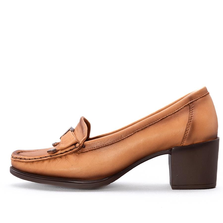 Gusse Omar Kadın Hakiki Deri Günlük Topuklu Ayakkabı 680