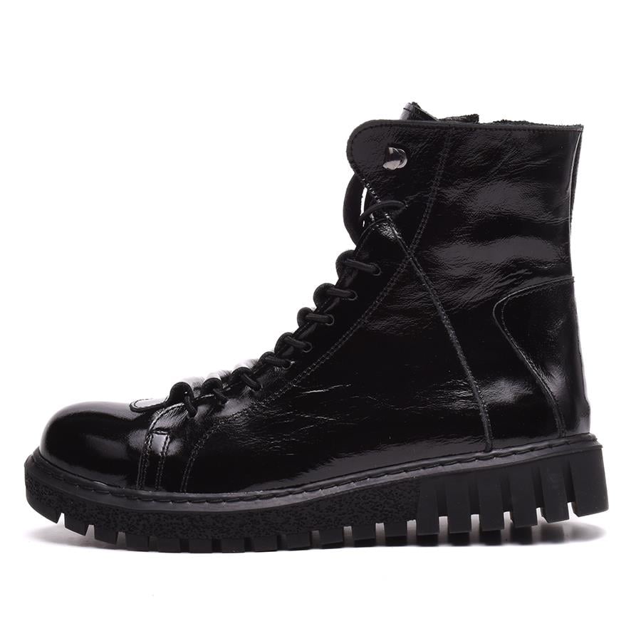 Gusse Rosco Kadın Rugan Hakiki Deri Bot-421