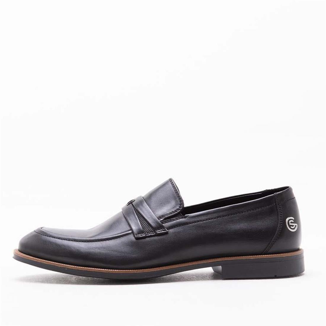 GUSSE STEVE ERKEK KAHVERENGI HAKIKI DERI LOAFER AYAKKABI 7051