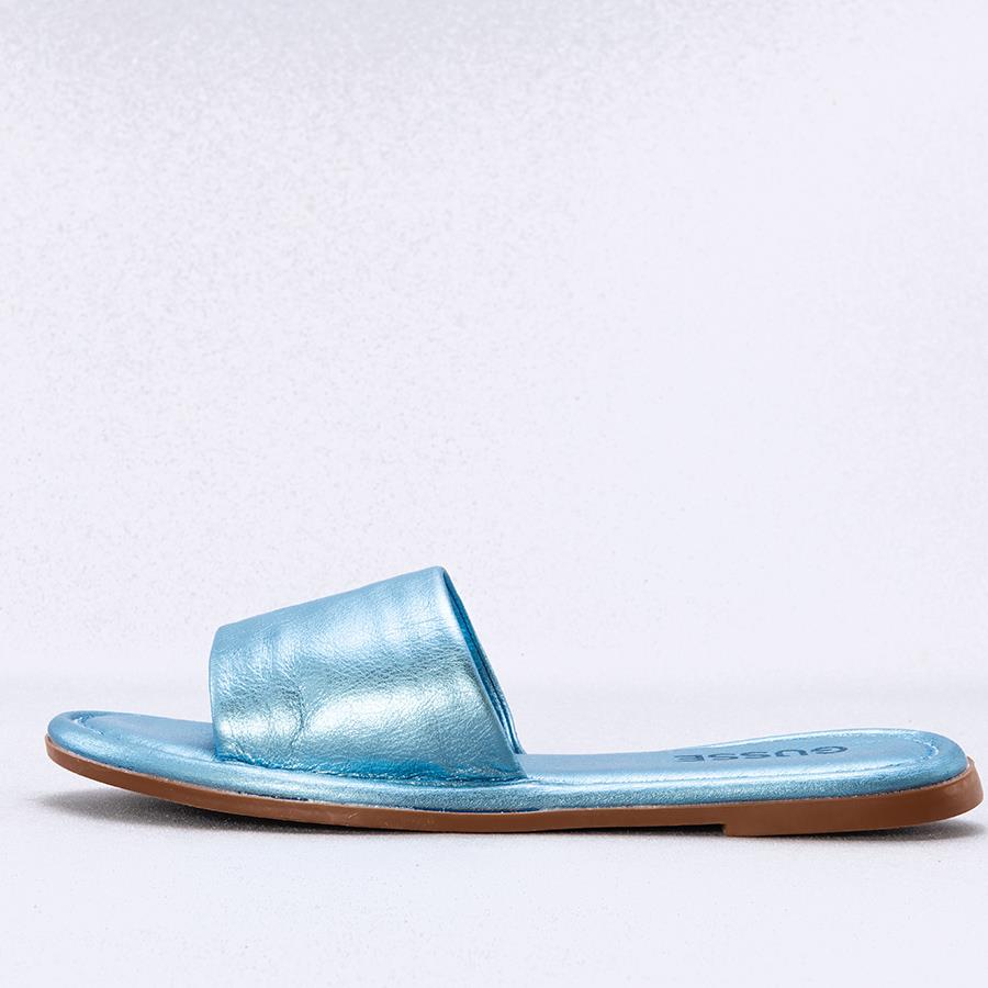 Gusse Tammy Kadın Hakiki Deri Memory Foam Terlik 242305-P