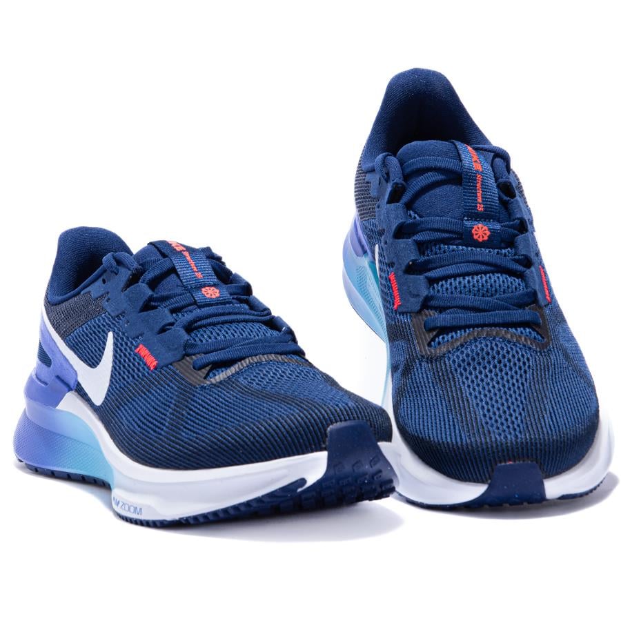 Nike Air Zoom Structure 25 Mn's Blue Sneaker Koşu Ayakkabısı