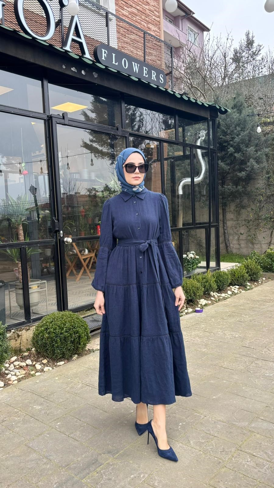 Almarwah 2li Gömlek Elbise 303897