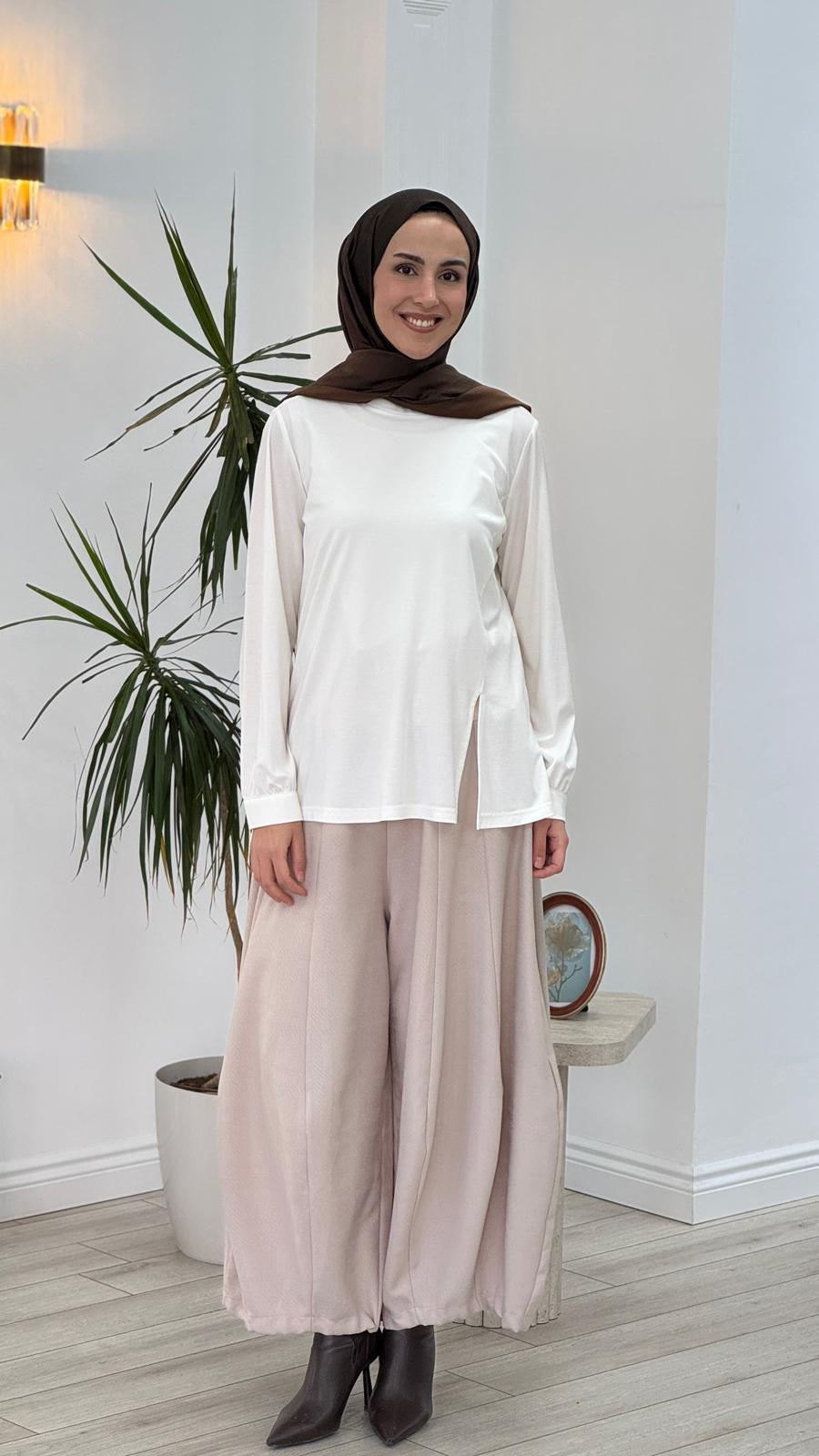 Almarwah Tunik Ekru102224