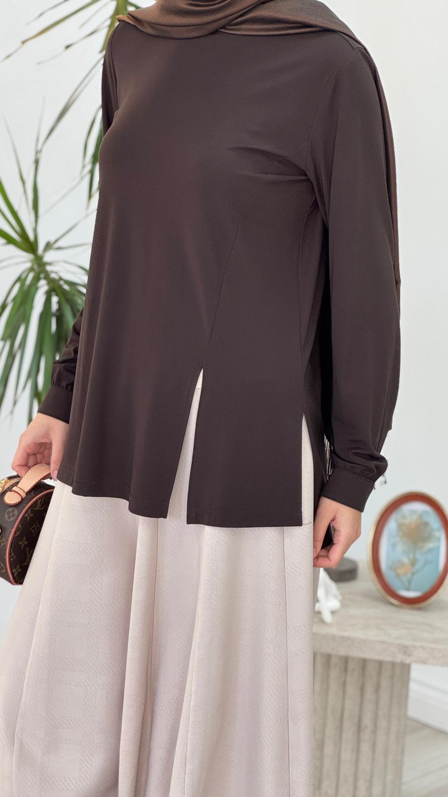 Almarwah Tunik Kahve 102224