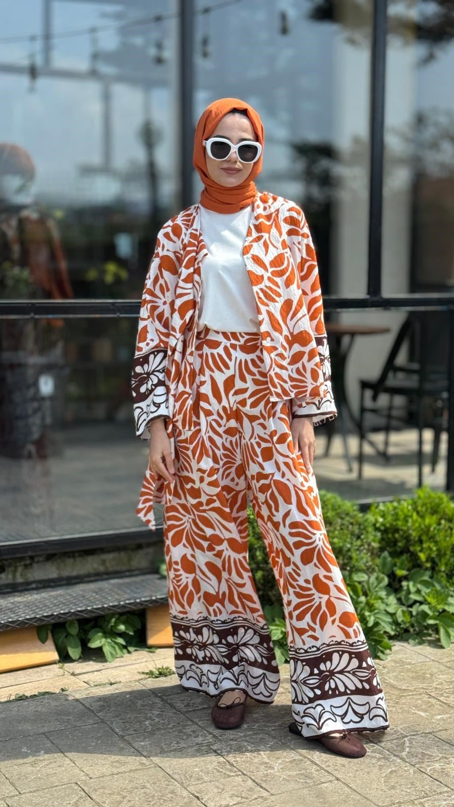 Kahma Desenli Kimono Takım 26y18312