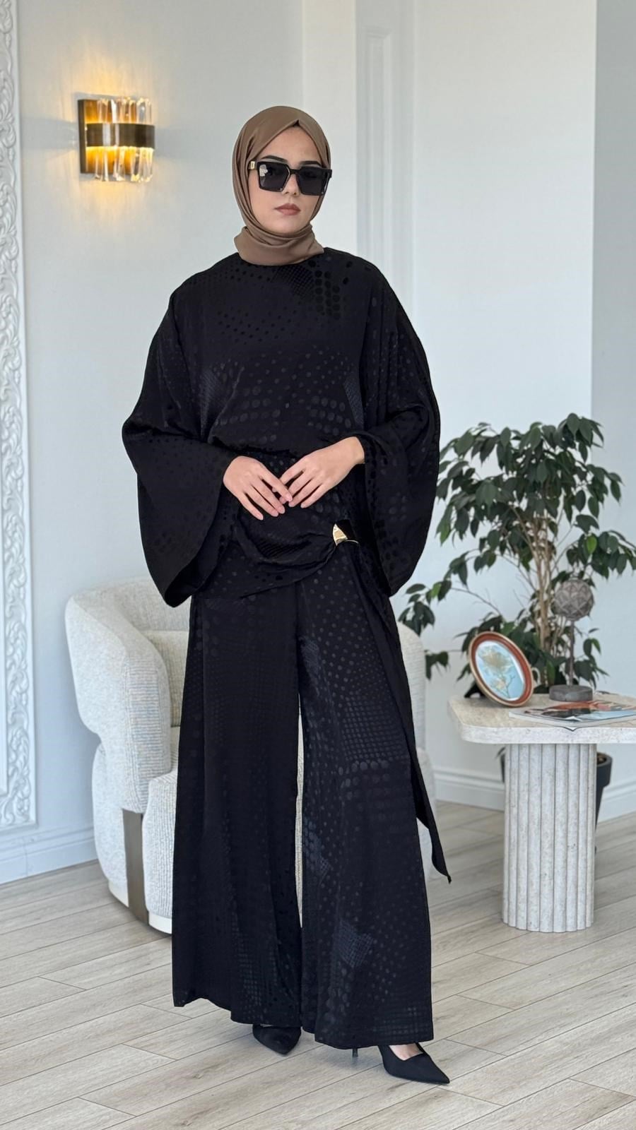 Kahma Puantiye Desenli Takım 26y17318
