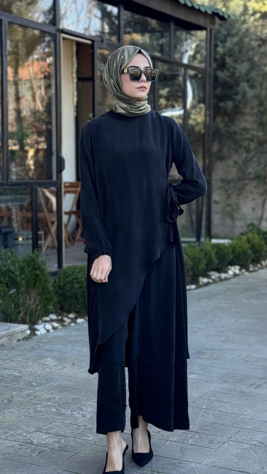 Misswhence Çaprak Kesim Uzun Takım 39003