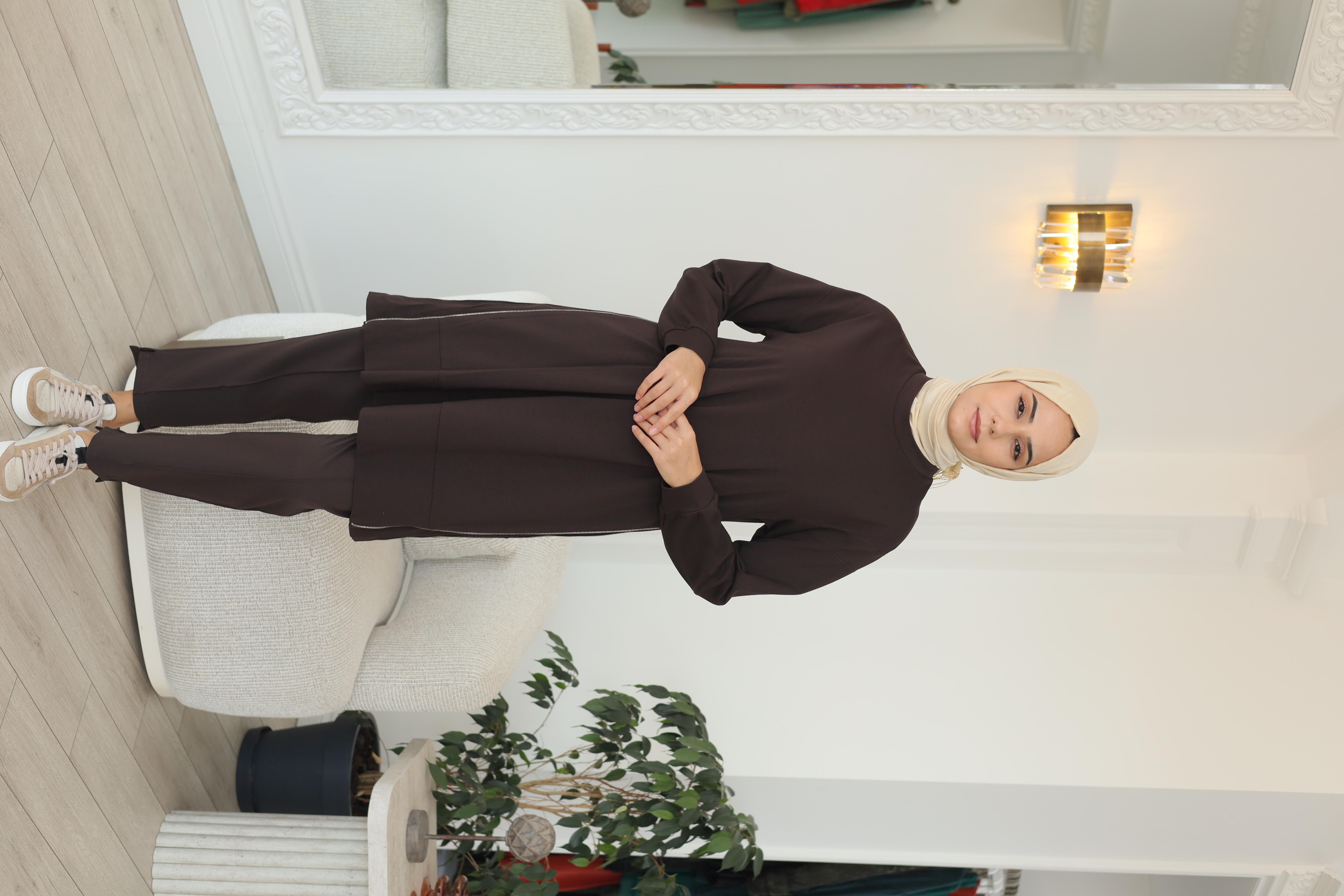Misswhence Fermuar Detaylı Tunik 38020