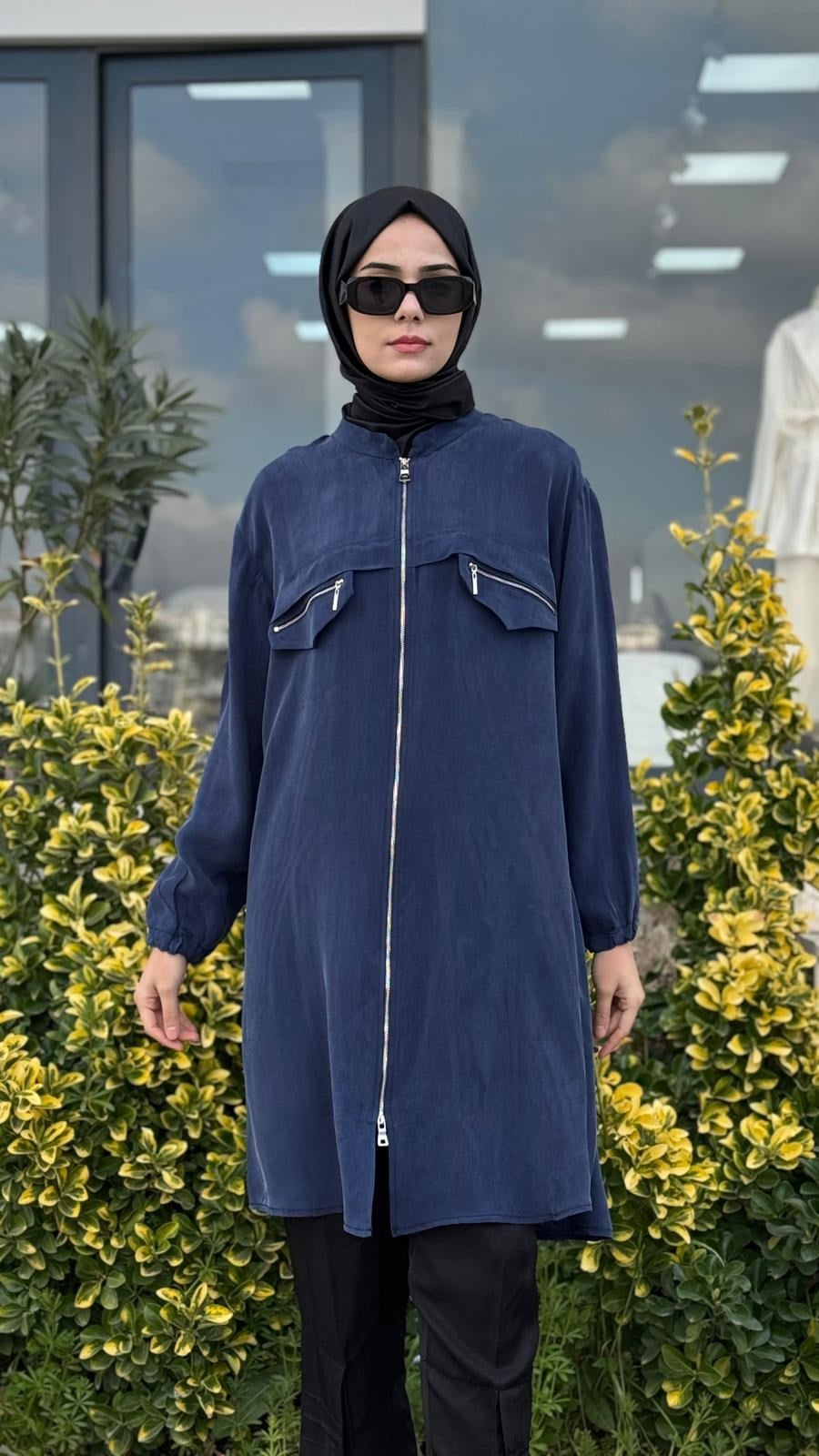 Misswhence Fermuarlı Tunik 39310