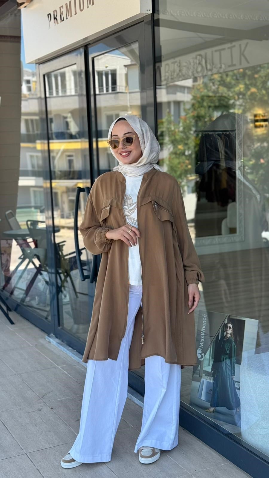 Misswhence Fermuarlı Tunik 39310