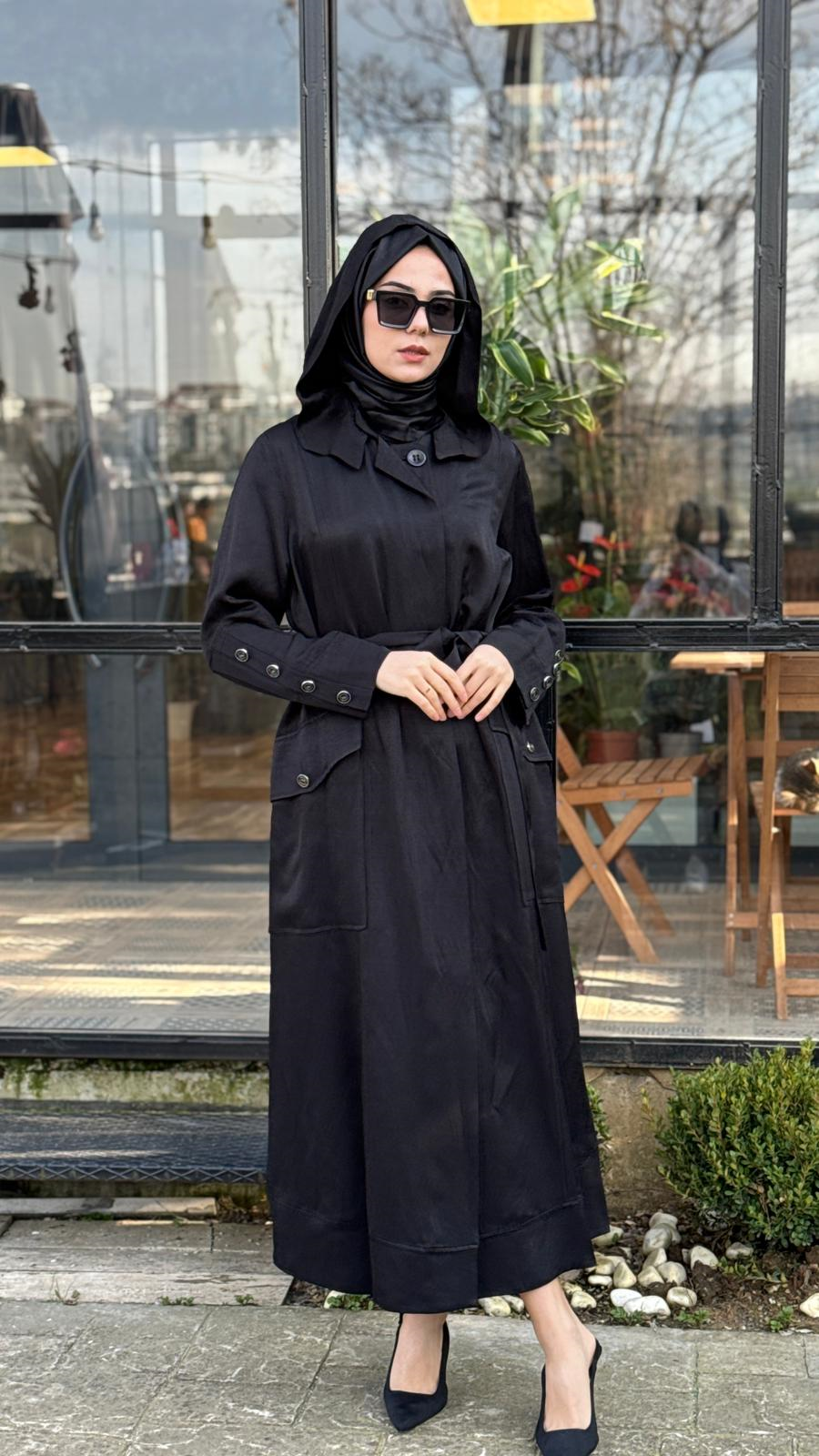 Misswhence Kapüşonlu Kap 39504