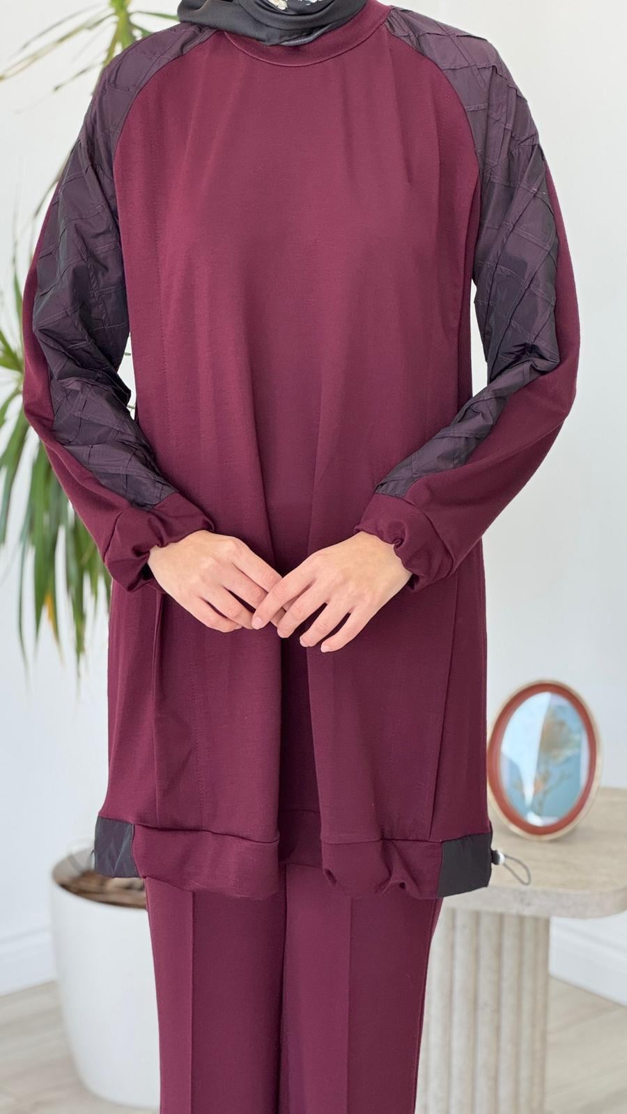 Misswhence Tunik Bordo 38040