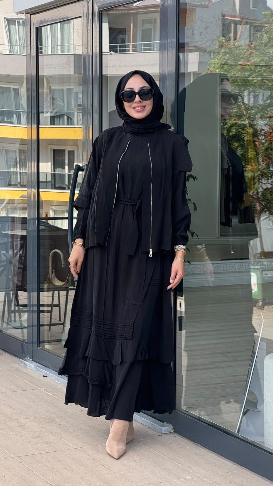 Misswhence Yelekli Elbise 40837
