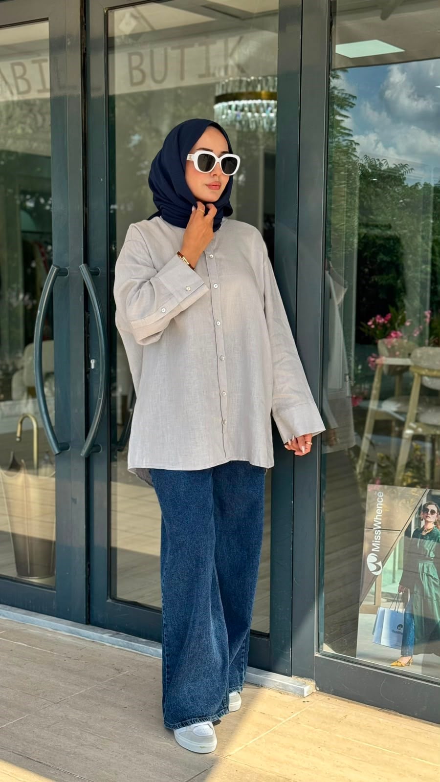 QOOQ Lin Gömlek 25ss212