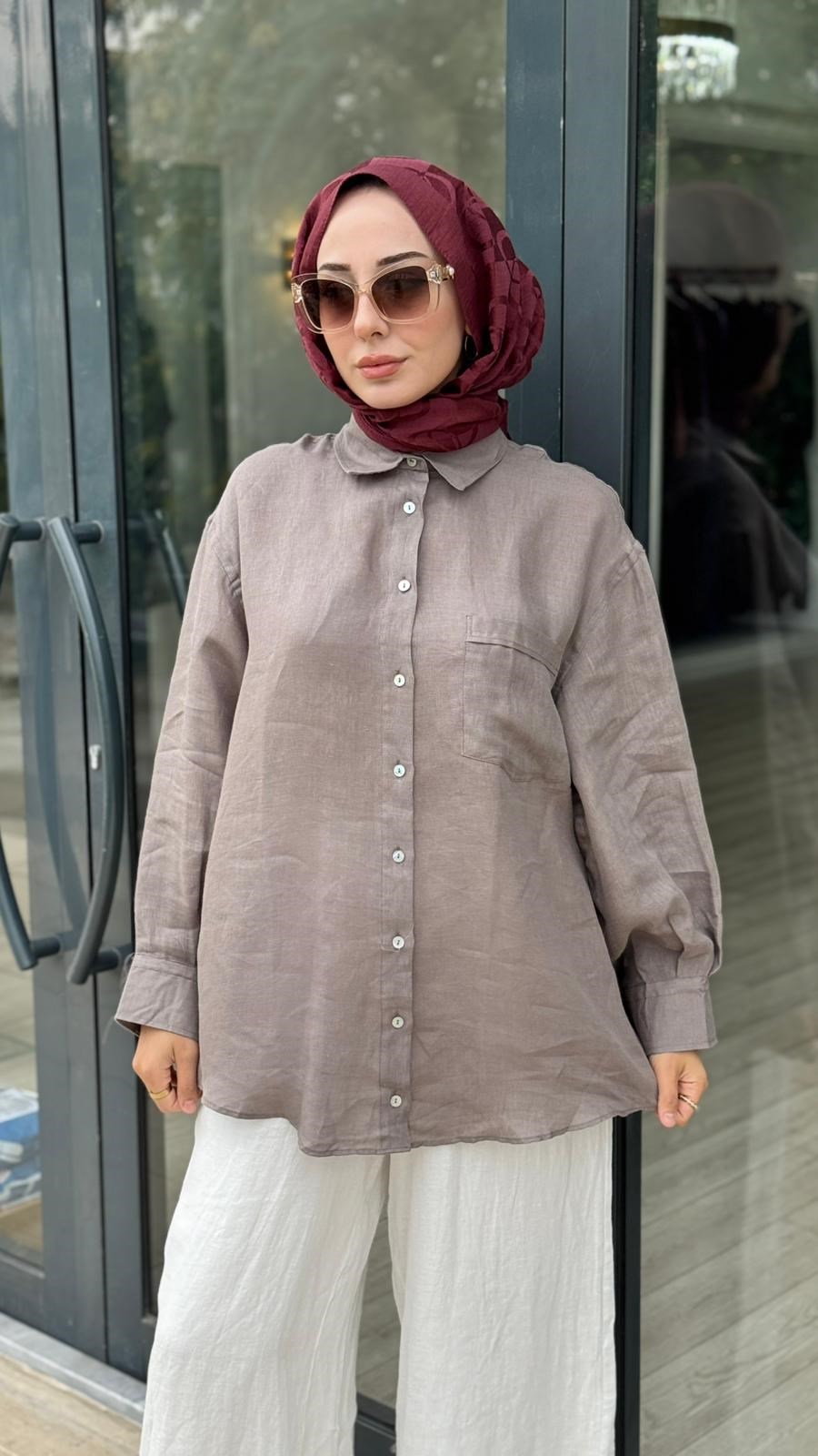 QOOQ Lisa Gömlek 26ss241
