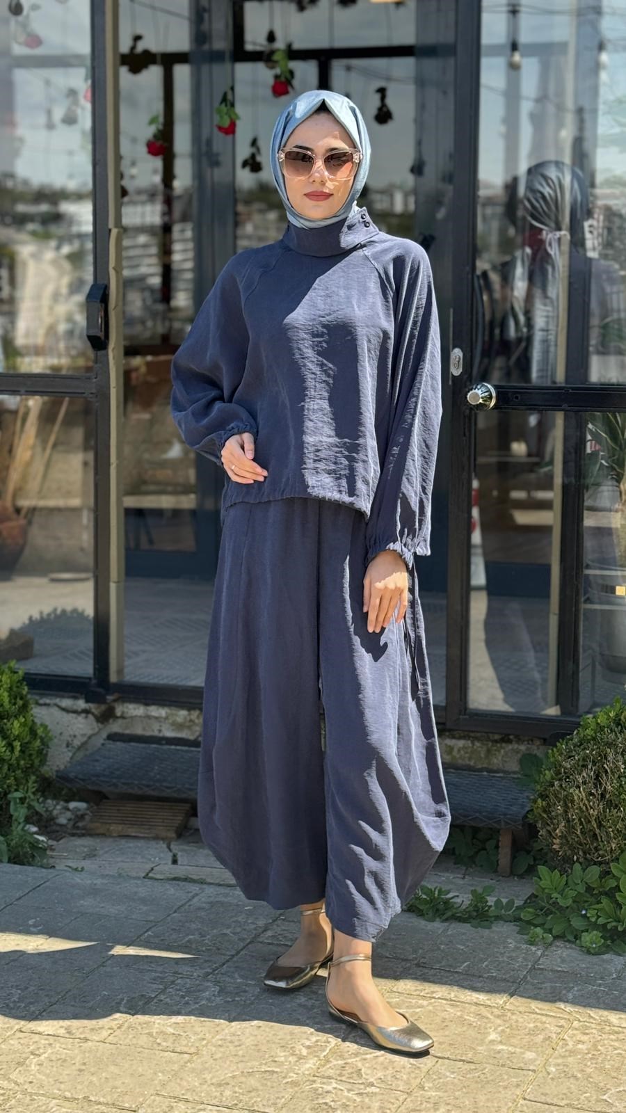 QOOQ Sasha Bluzlu Pantolon Takım 26ss205