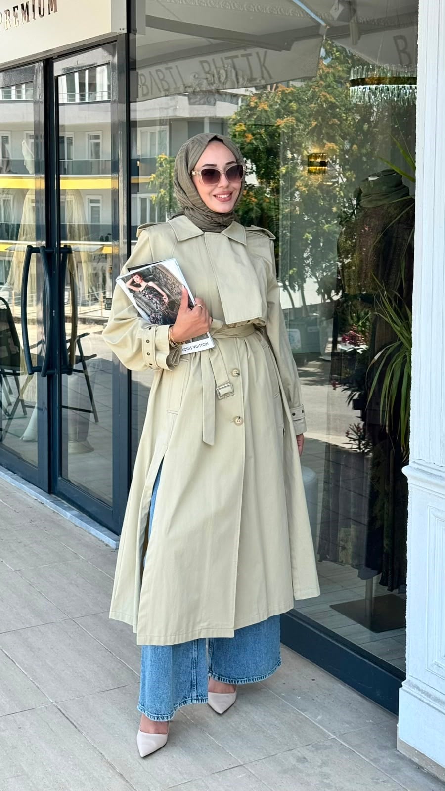 QooQ Valen Trençkot 26ss601