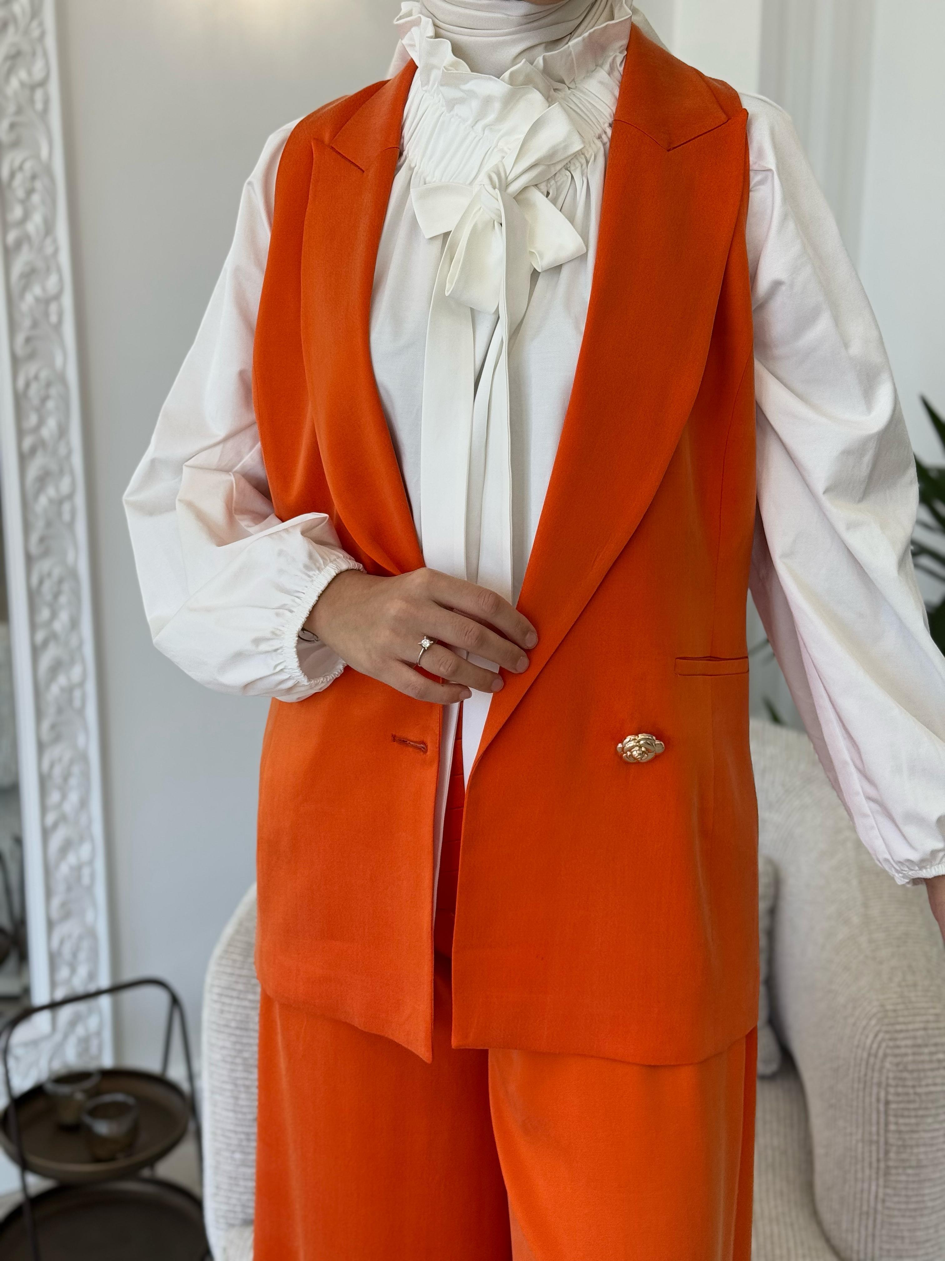 Vuu Cupra Yelek Turuncu 25ssvb1033