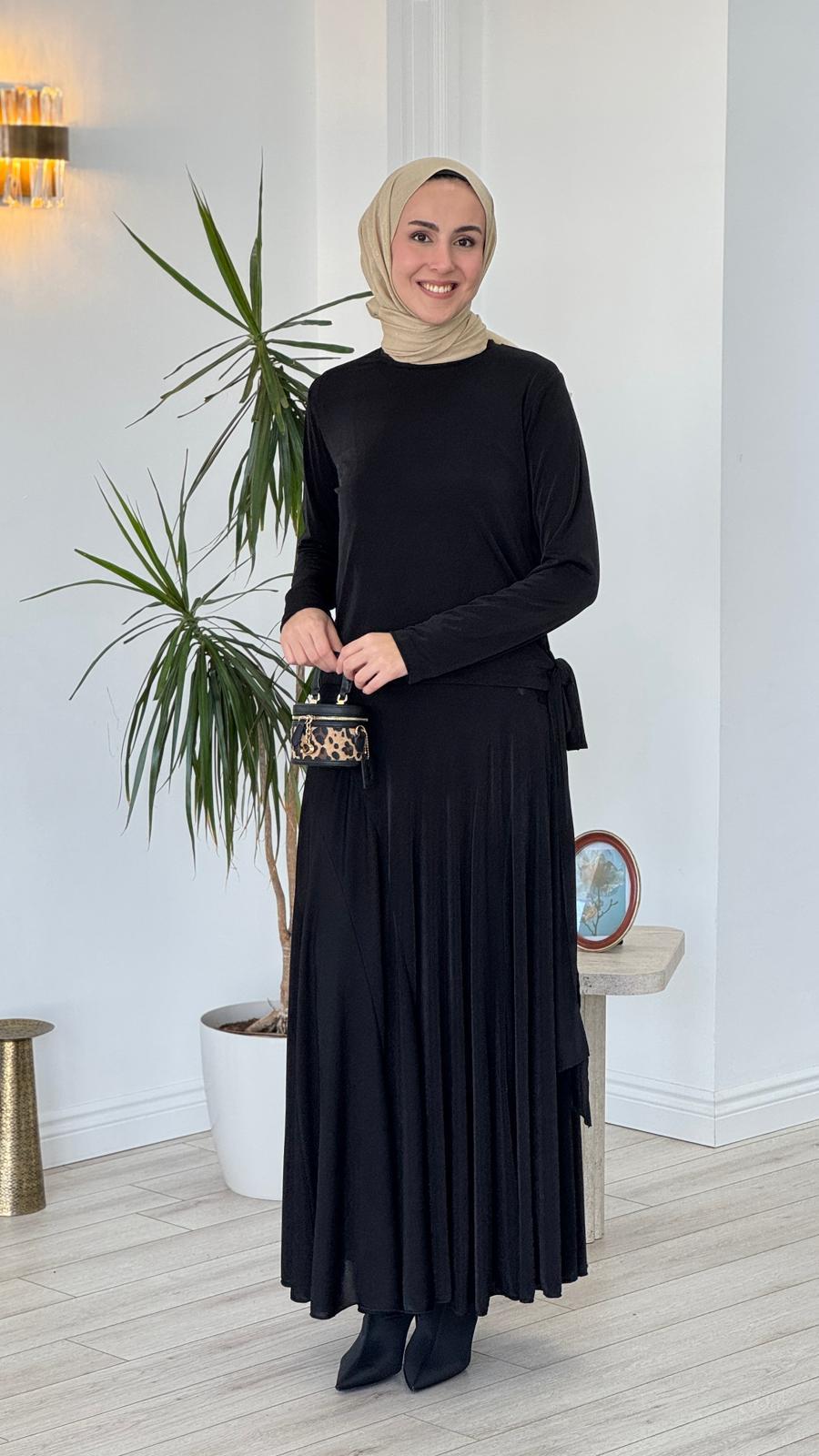 Zems Etekli Takım Siyah 2t057