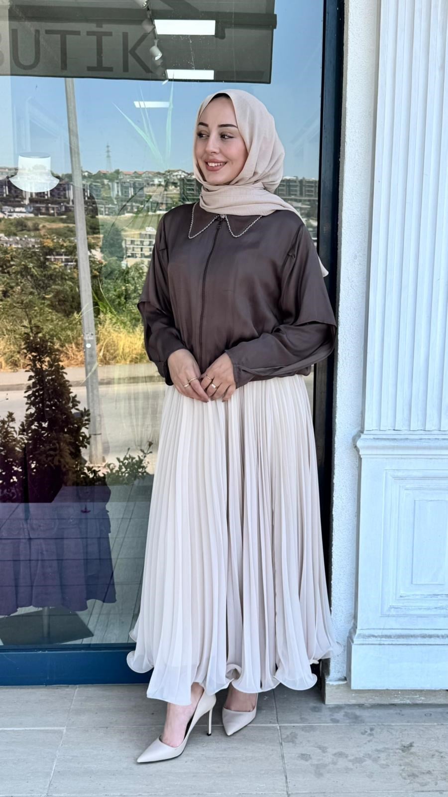 Zems Fermuarlı Takım 2T076