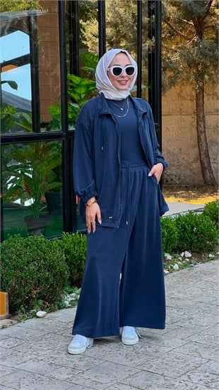 Almarwah Üçlü Pantolonlu Takım 