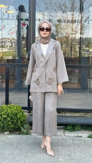 Kahma Güneş İşlemeli Ceket 26y25301