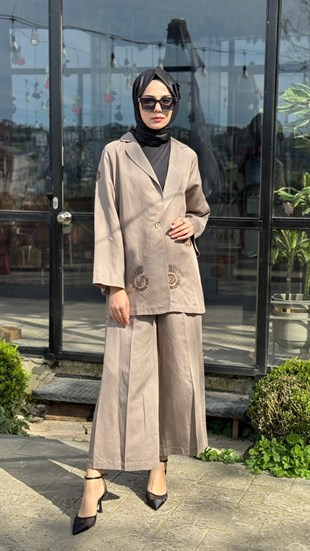 Kahma Güneş İşlemeli Ceket 26y25301