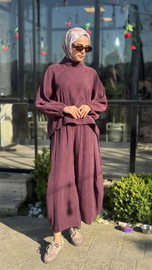 QOOQ Sasha Bluzlu Pantolon Takım 26ss205