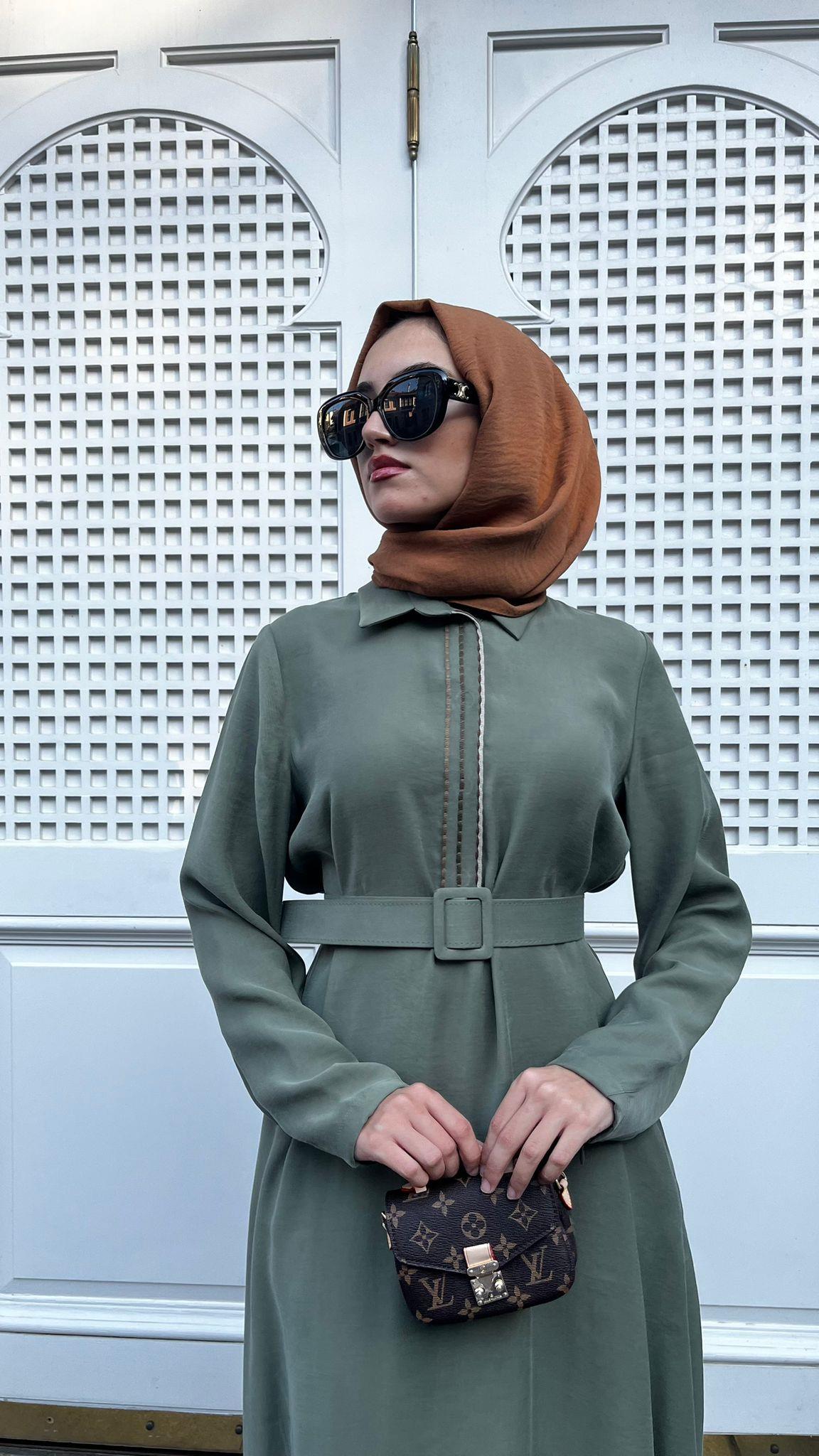 Almarwah Elbise Yeşil 303775