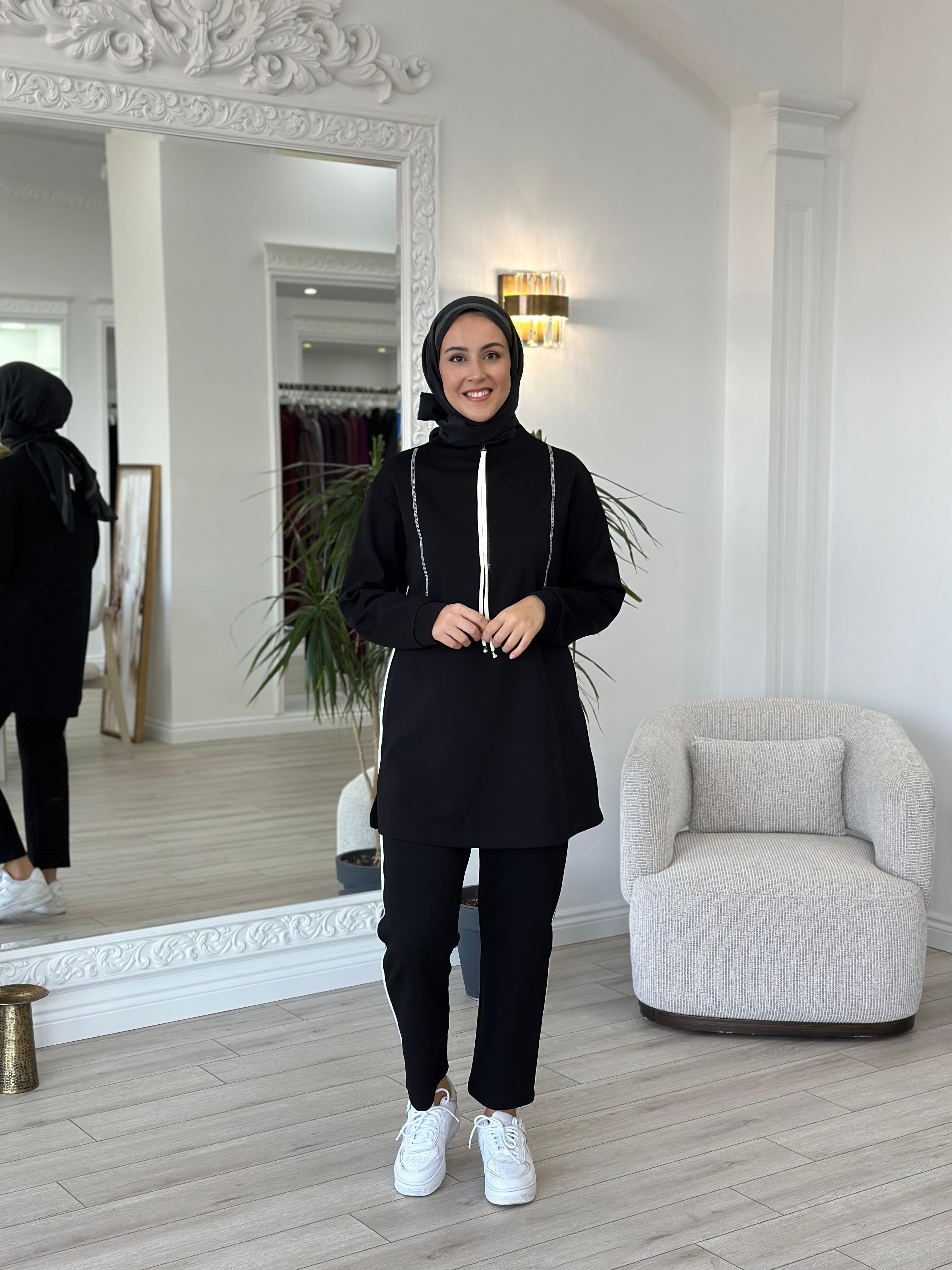 Almarwah Eşofman Takımı Siyah 202694