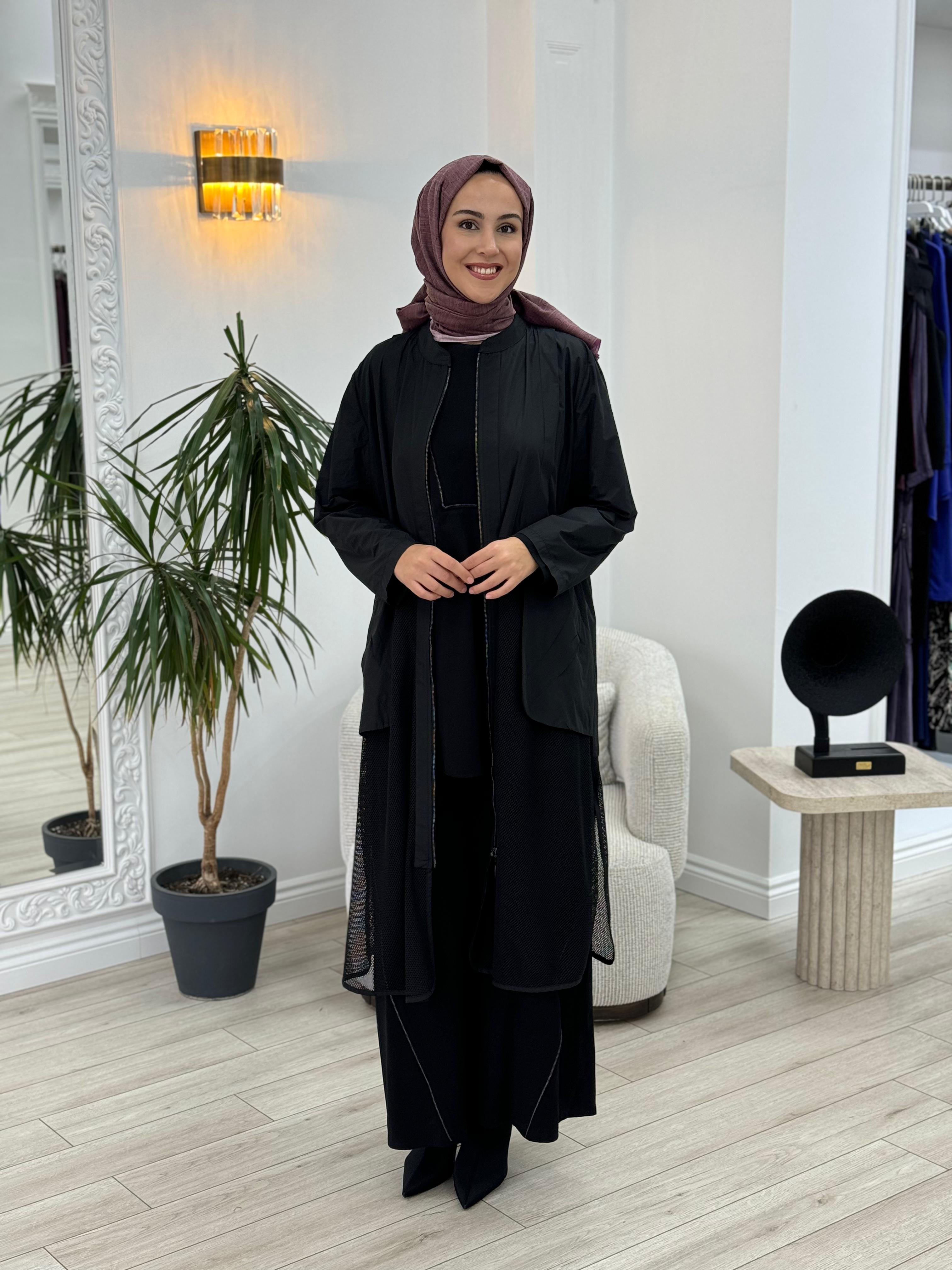 Almarwah File Detaylı Kap Siyah 404882