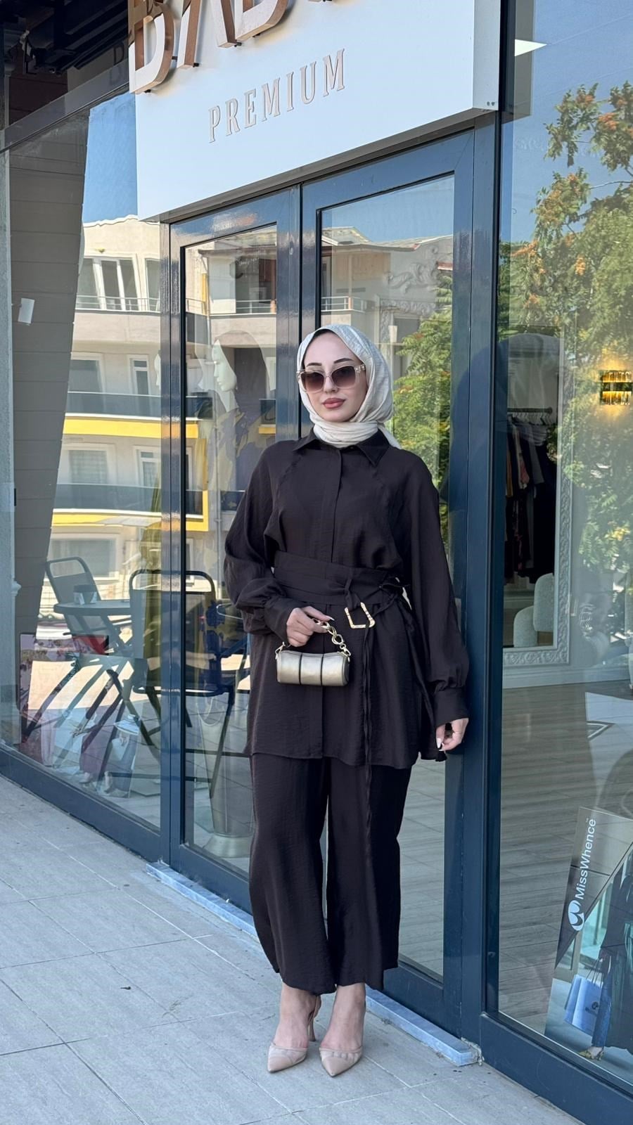 Almarwah Kemerli Pantolon Takım 202979