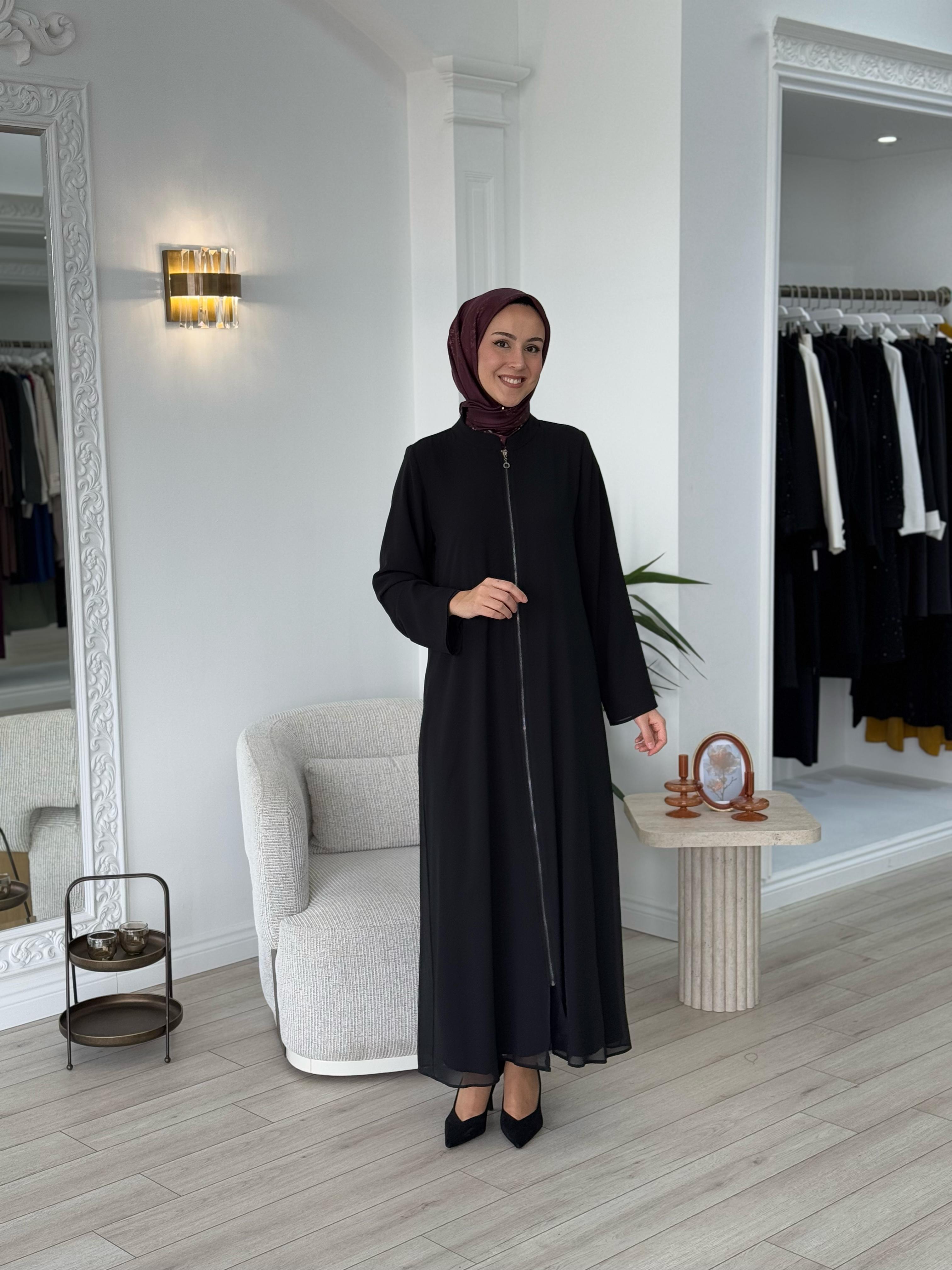Almarwah Şifon Detaylı Kap 90510