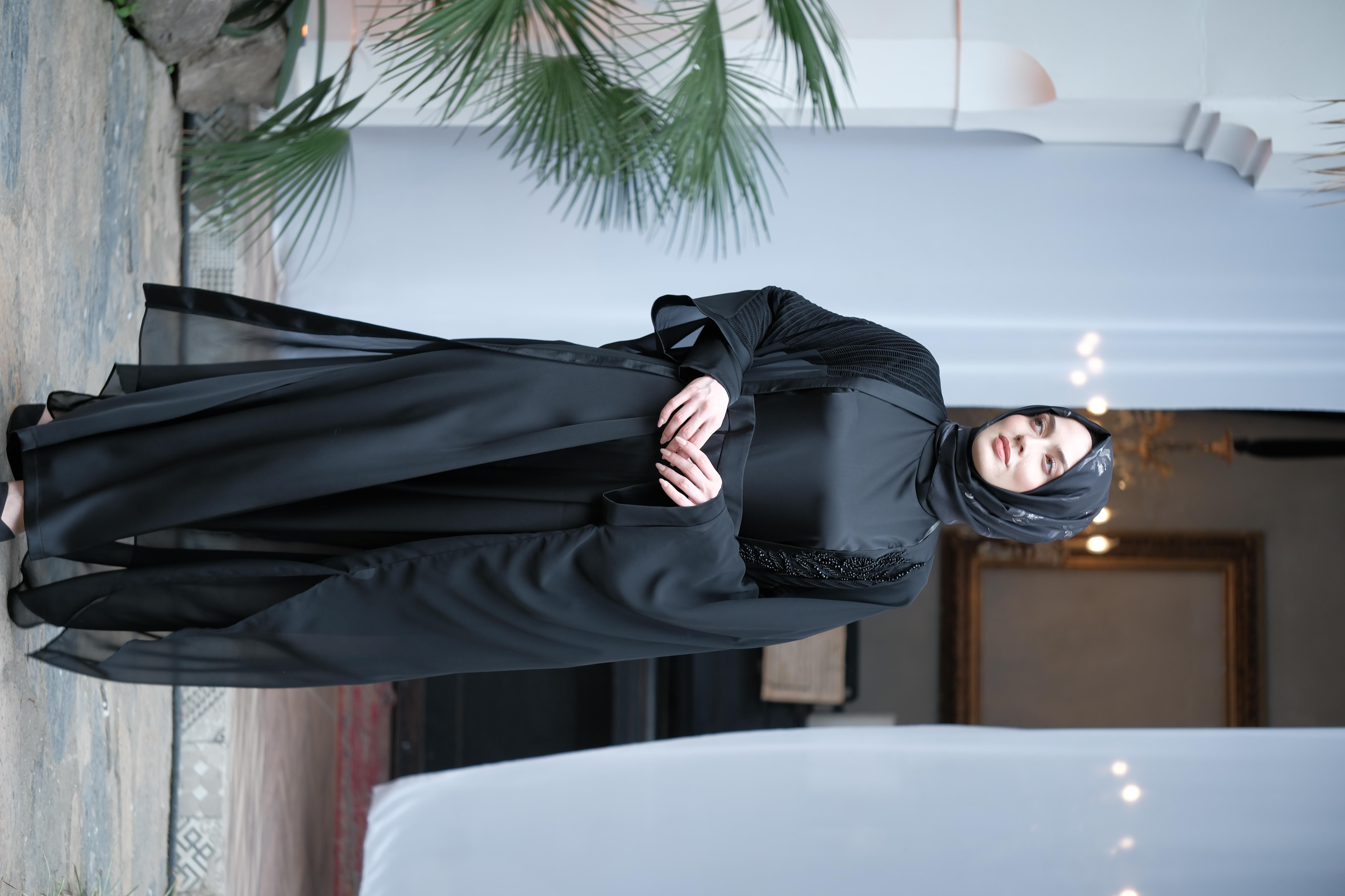 Almarwah Taş Detaylı Kimono 90509