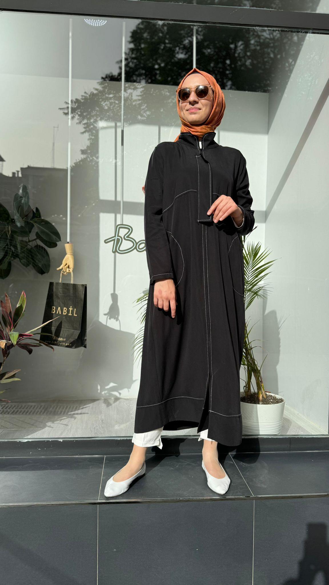Almarwah Tensel Kap Siyah 404805 - Babilbutik