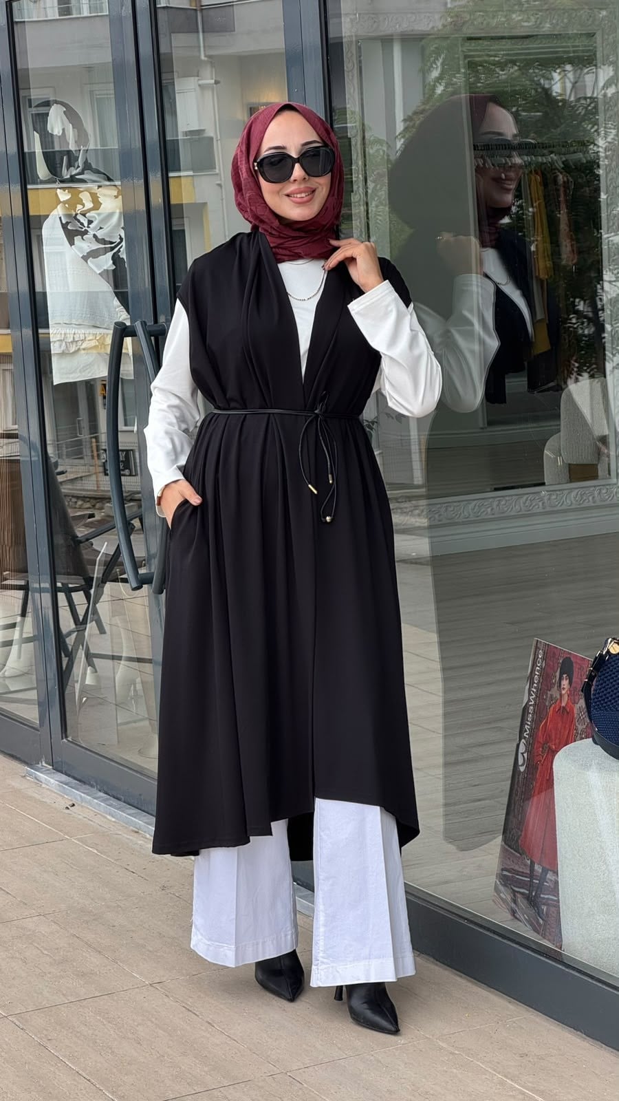 Almarwah Uzun Yelek 405045