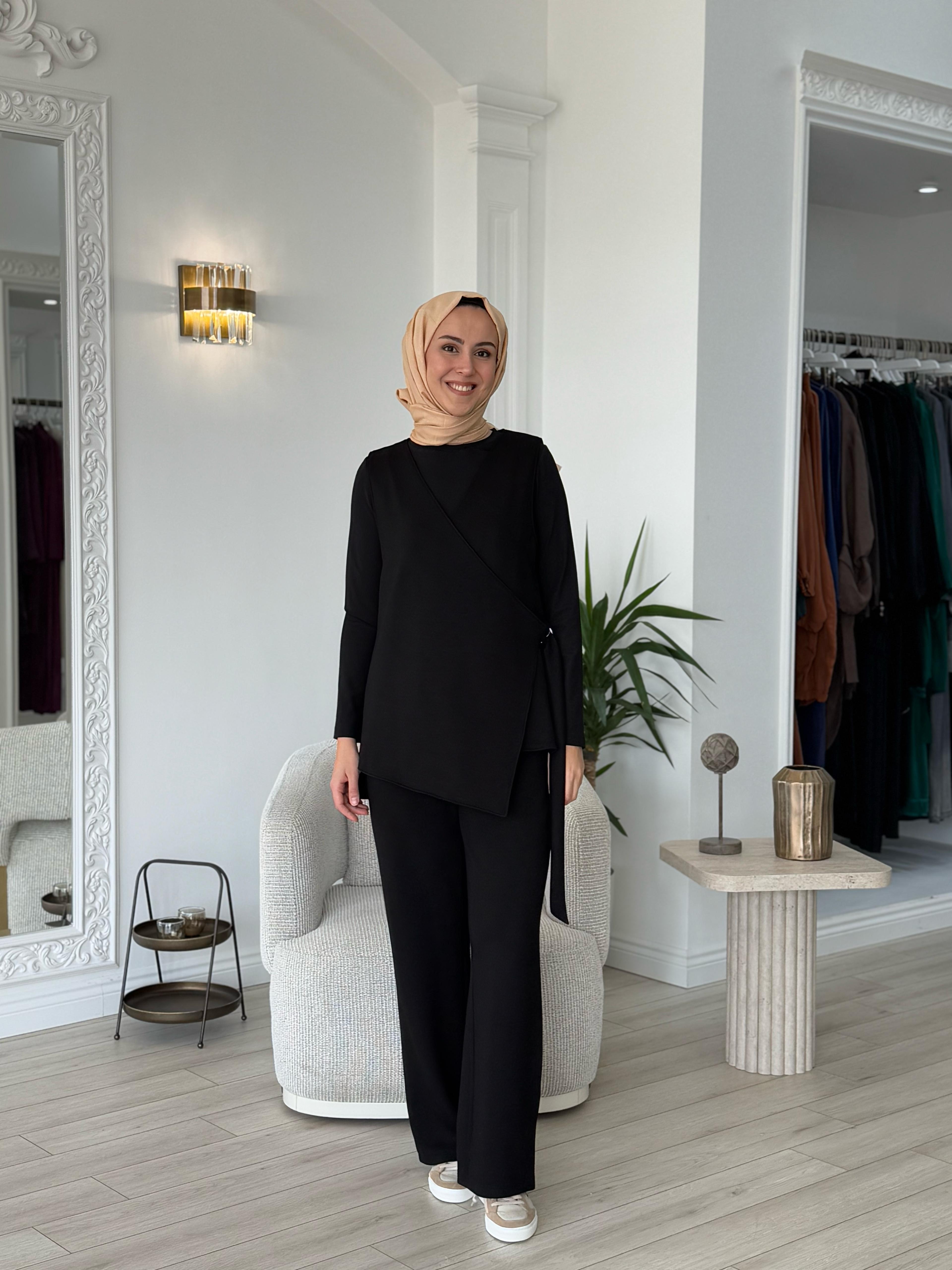 Almarwah Yelekli Pantolonlu Takım 202712