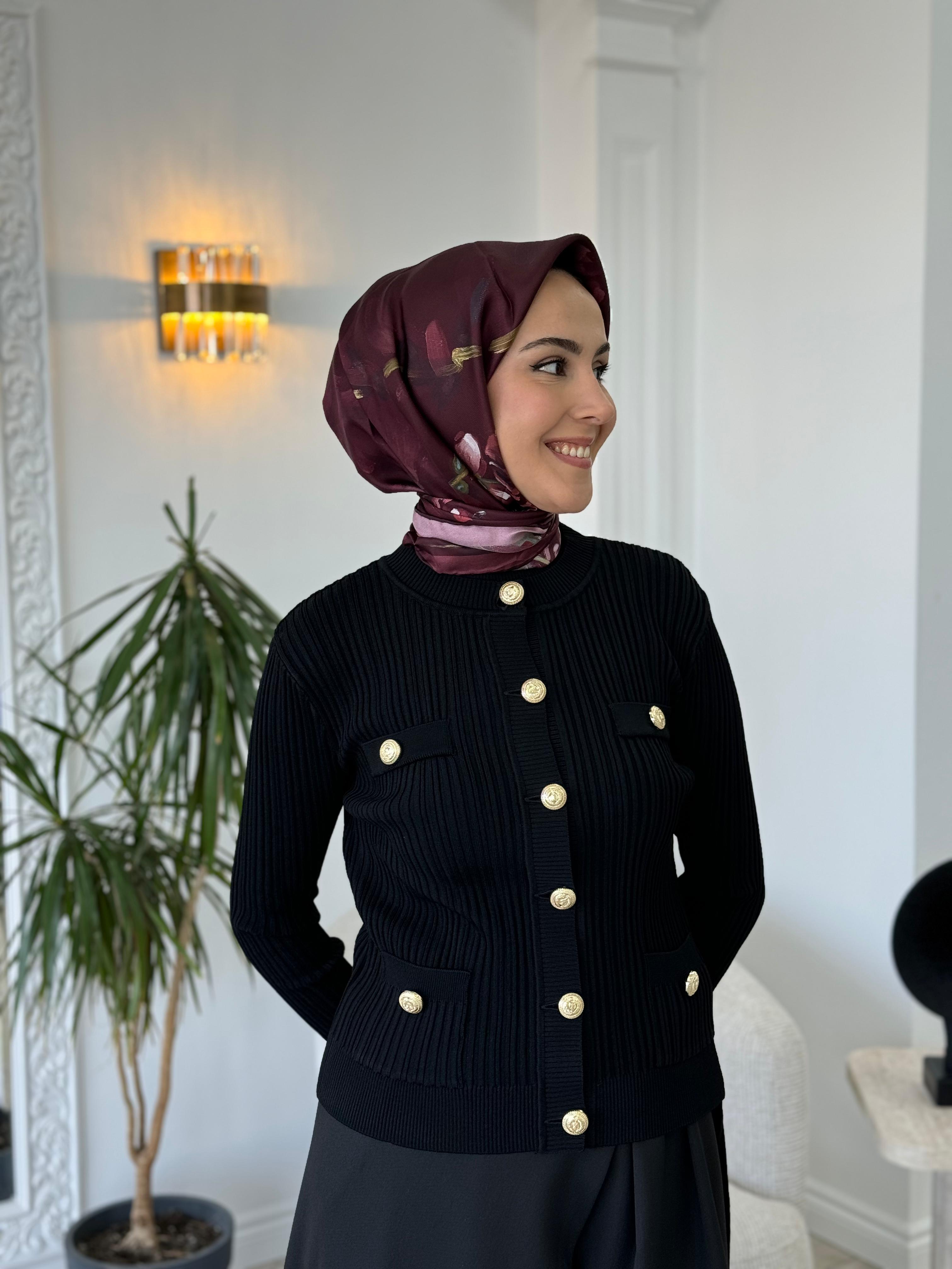 Girasolem G-L Klasik Hırka Siyah 2024002