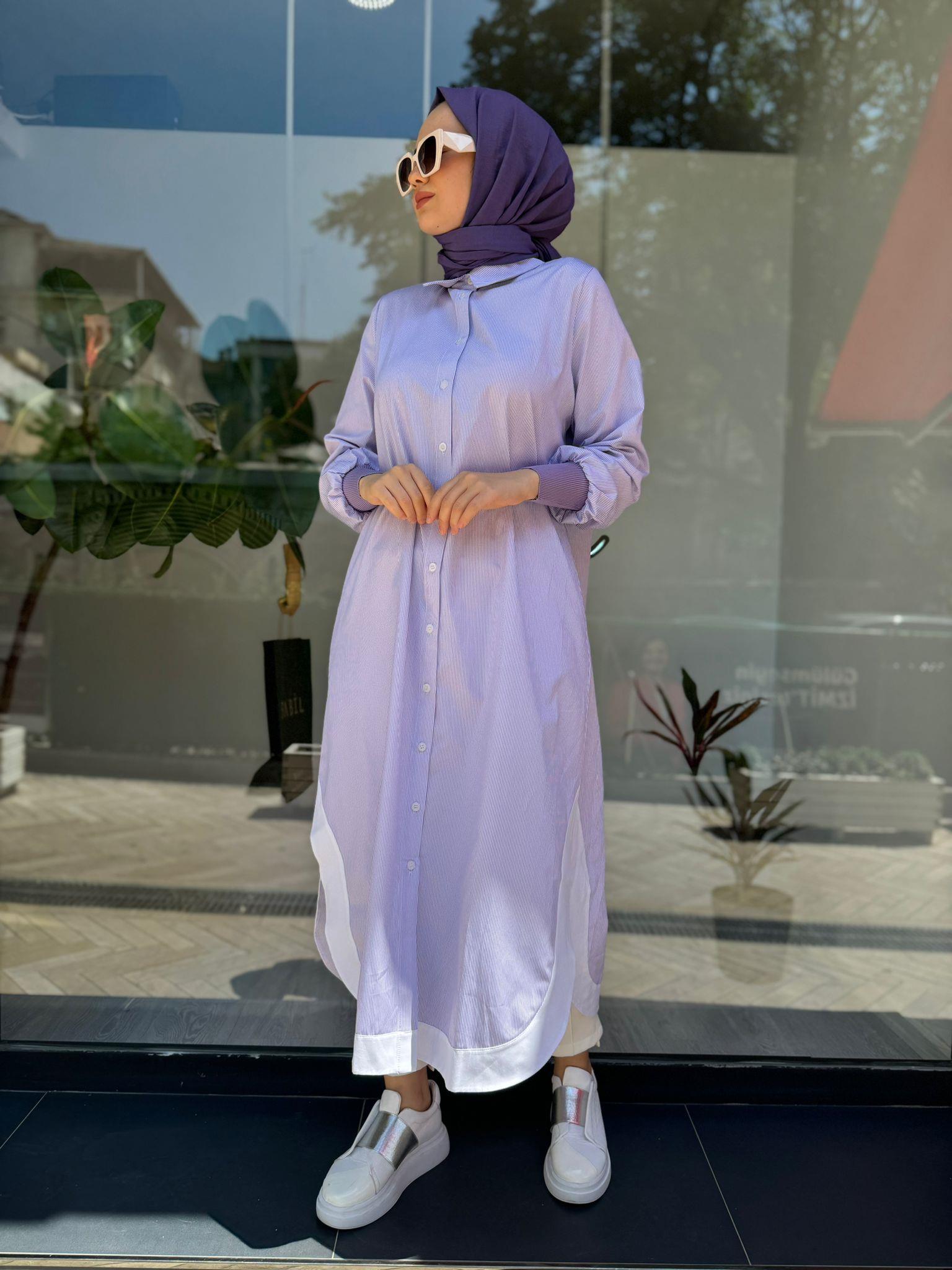 İnvee Açık Mor Kap 6895