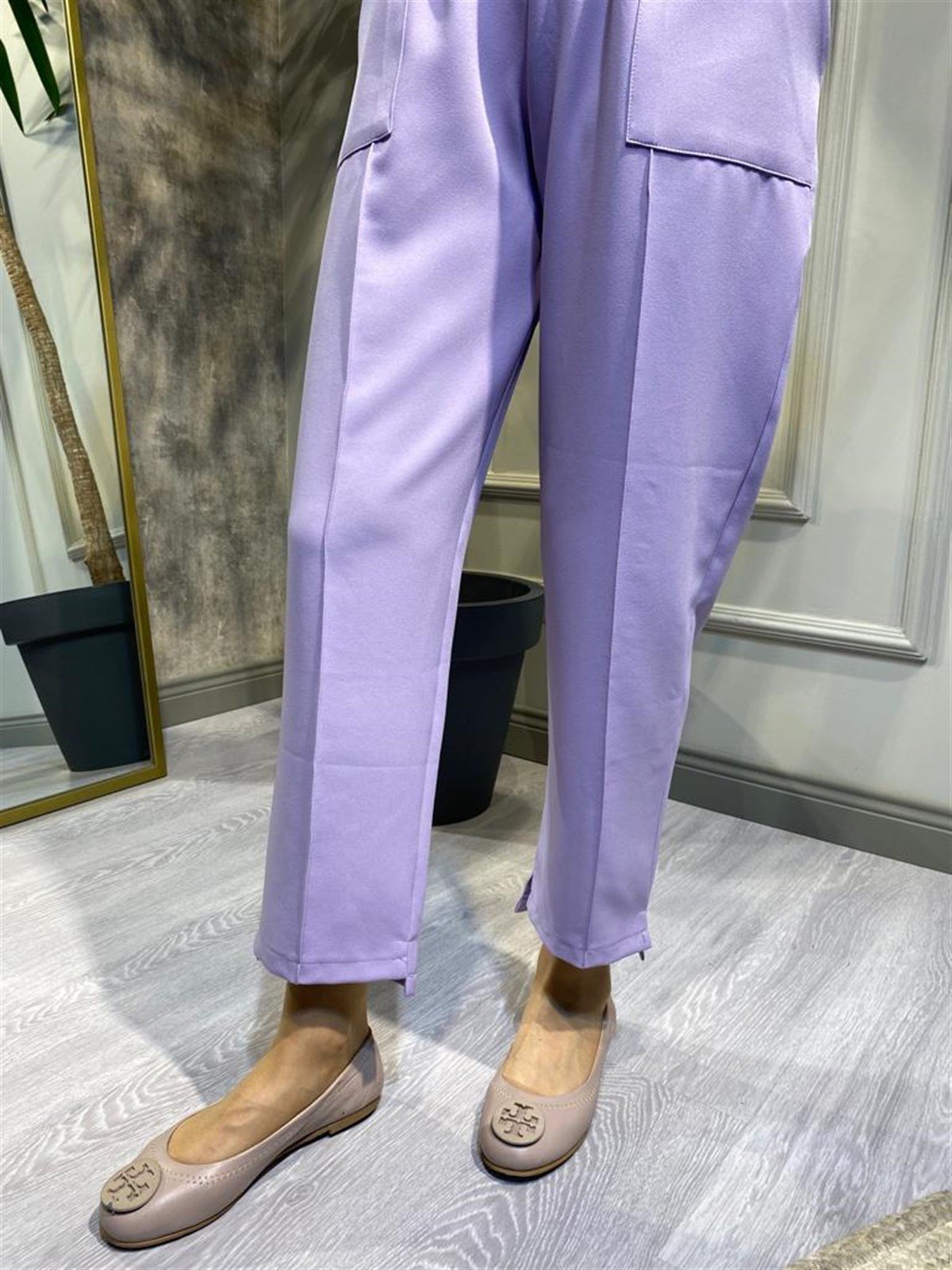 İnvee Havuç Pantolon Lila 6315