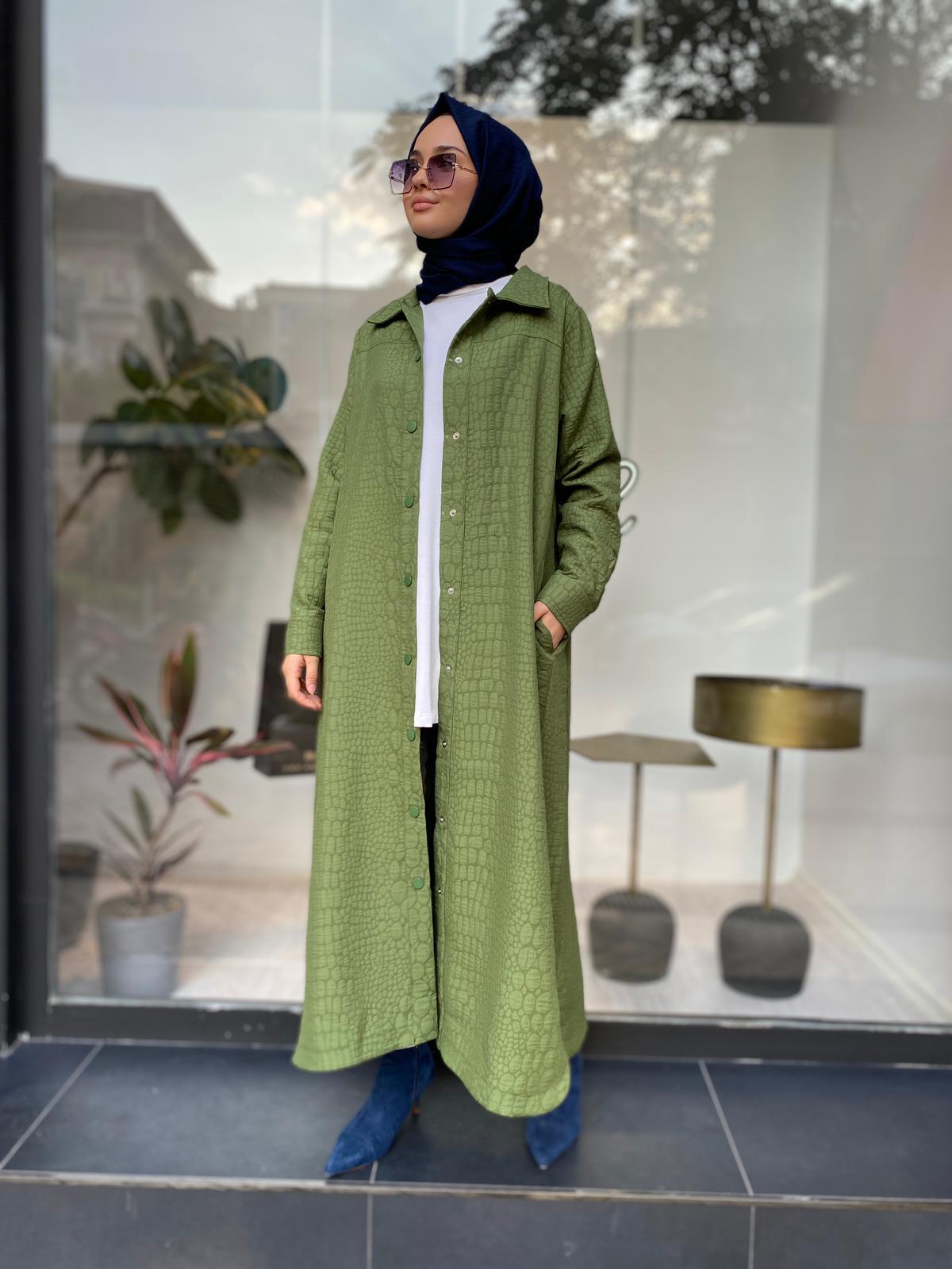 İnvee Kapitone Kap Haki 6914