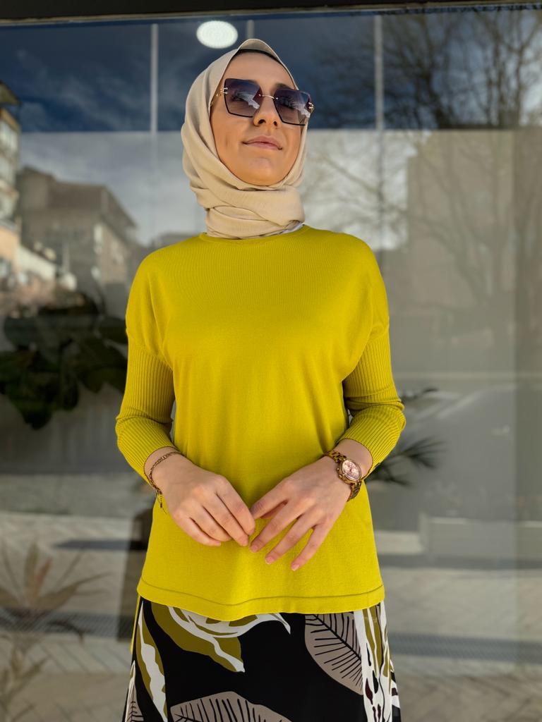 İnvee Kısa Evaze Tunik Orijinal 5879