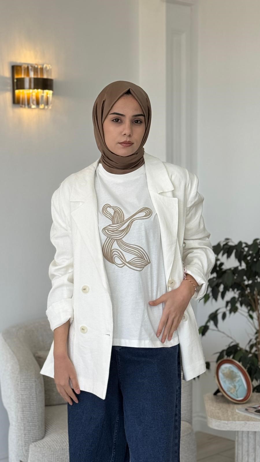 Kahma Desenli Tshirt 26y17308