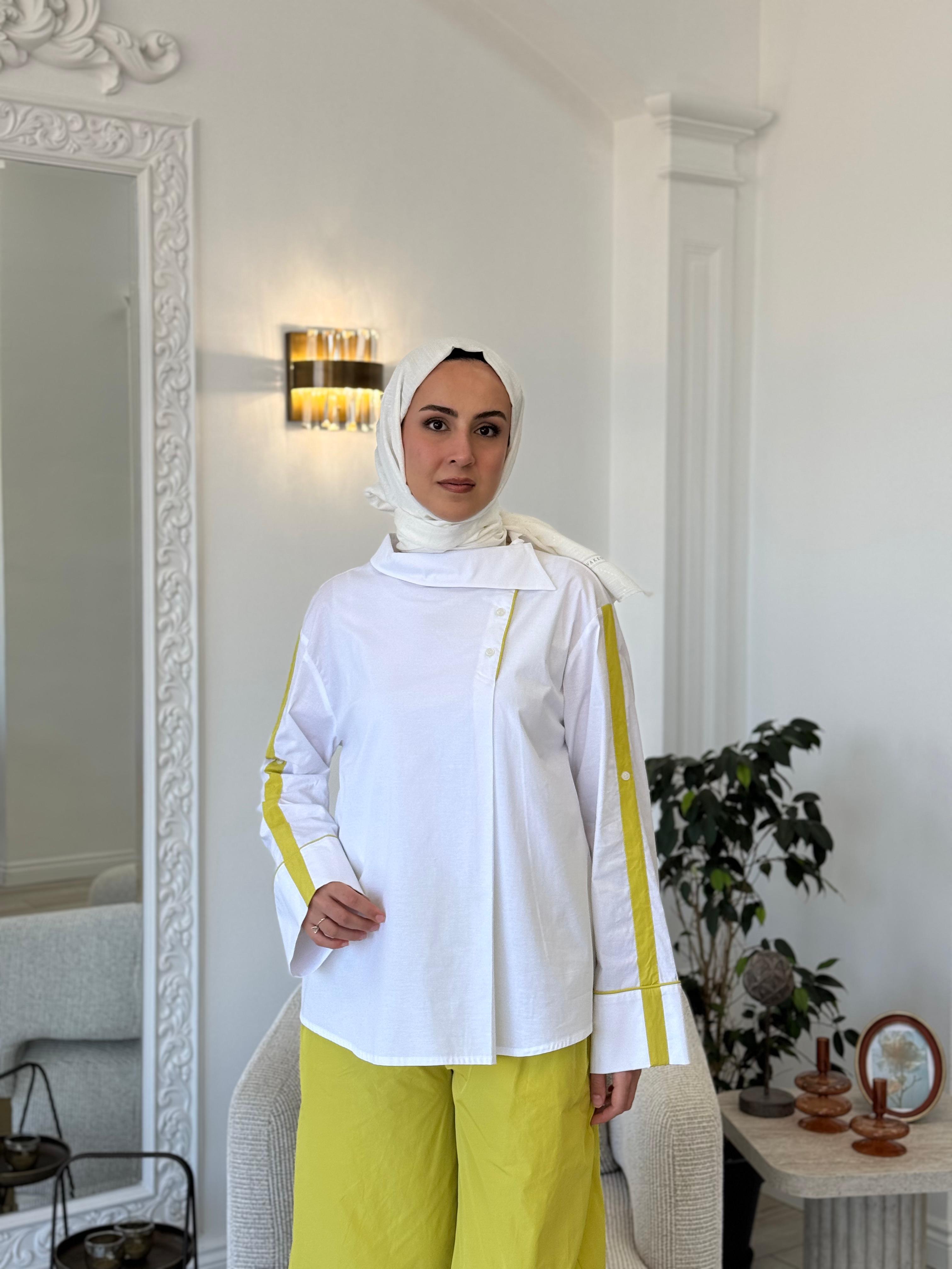 Kahma Gömlek Beyaz-Asit 24y18058